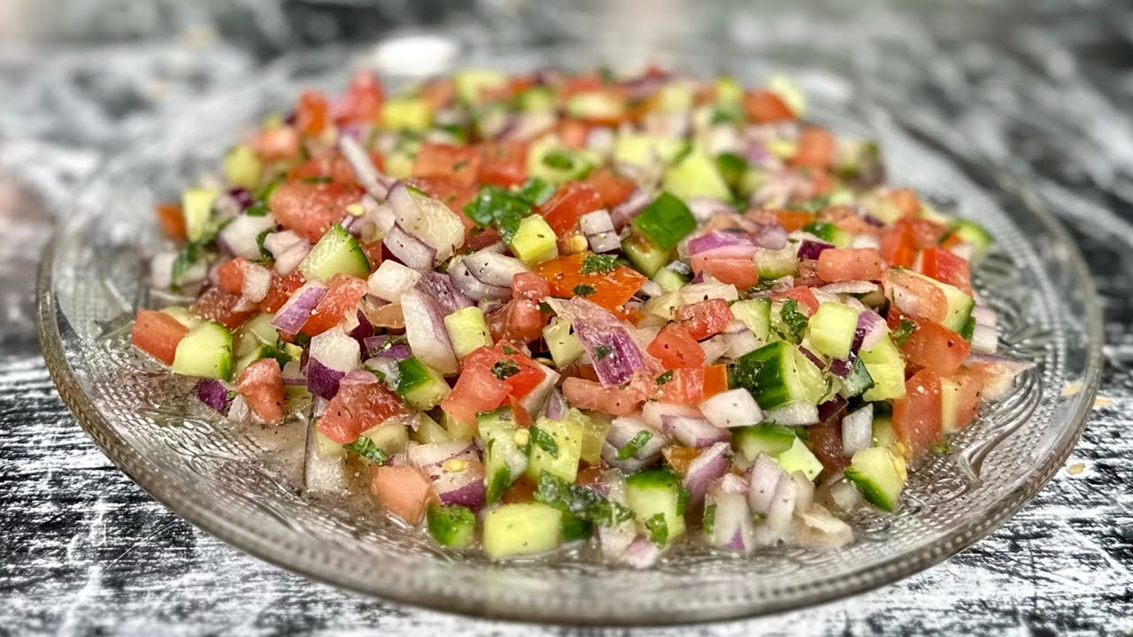Salade pleine de fraicheur et de saveur en seulement 5 min 🥗