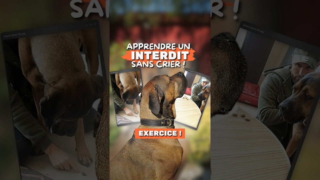 Comment INTERDIRE à son CHIEN sans crier !