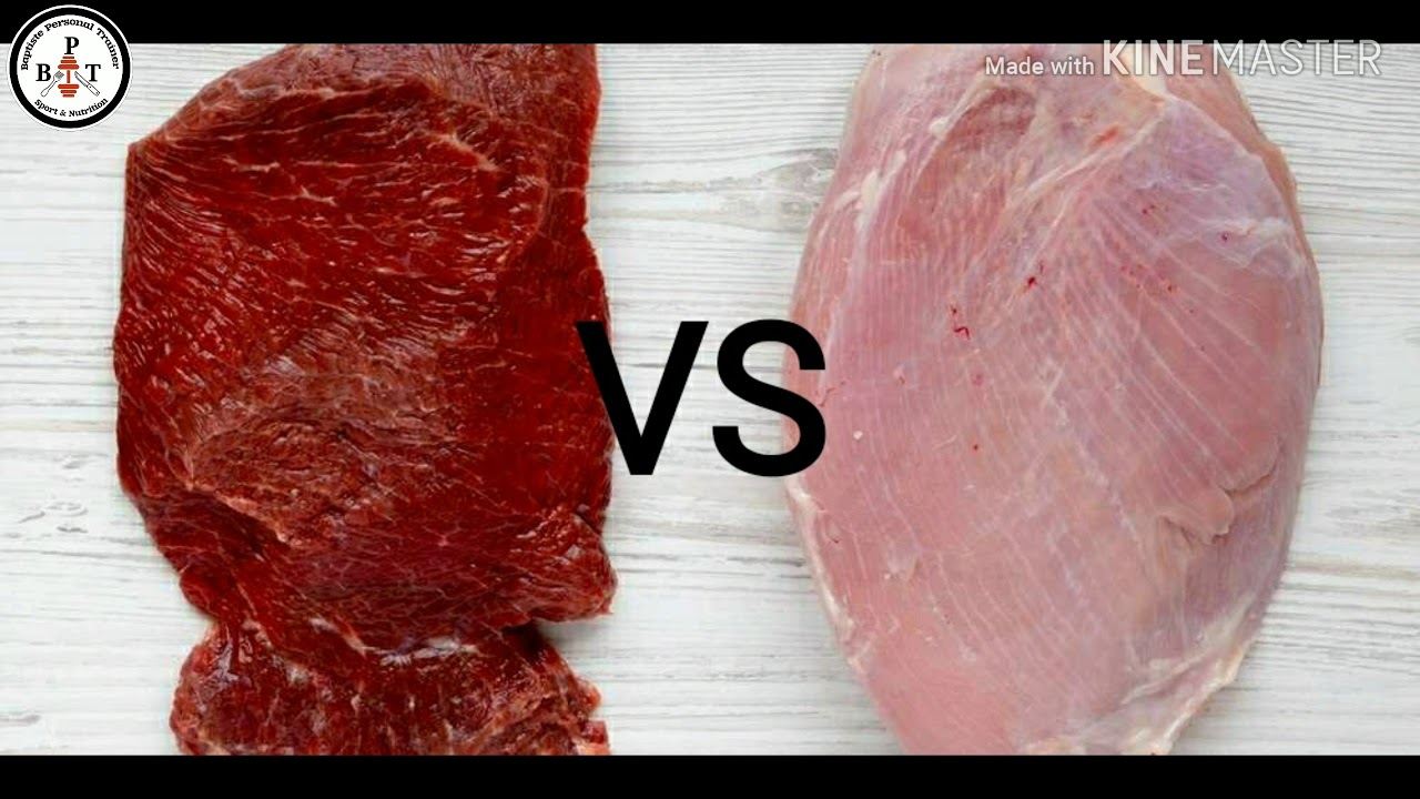 Viande Rouge VS Viande Blanche