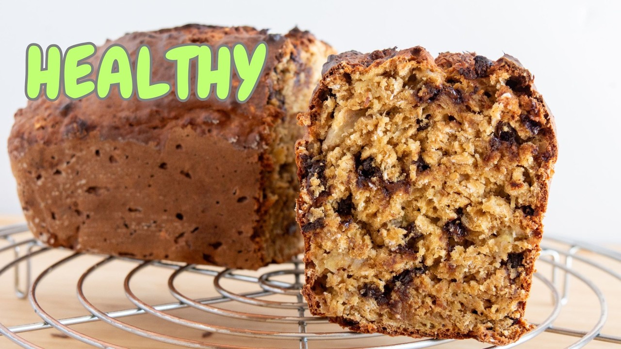 Recette Facile de Banana Bread (Cacahuète et Avoine)