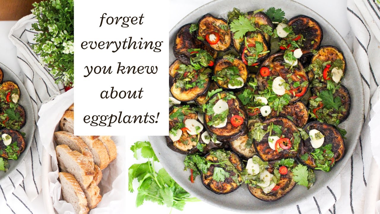 Goodbye Salting!!! Easiest Marinated Eggplant Recipe | Healthy & Flavorful | Oven  Baked