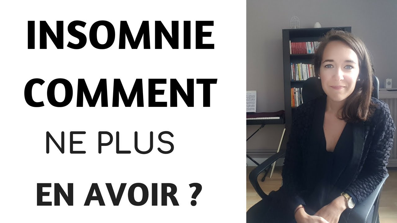 INSOMNIE  - 3 REMÈDES NATURELS  ET EFFICACES