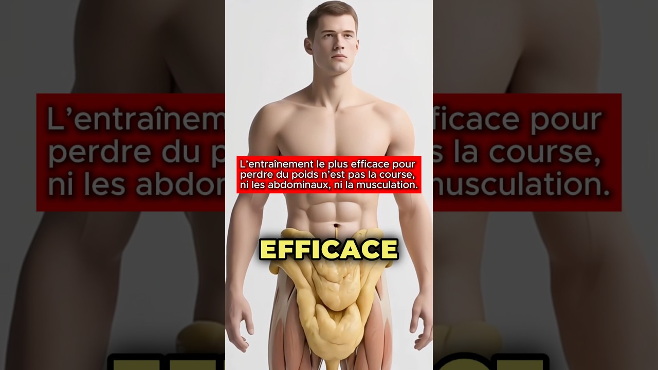 L’entraînement le plus efficace pour perdre du poids n’est pas la course, ni les abdominaux !