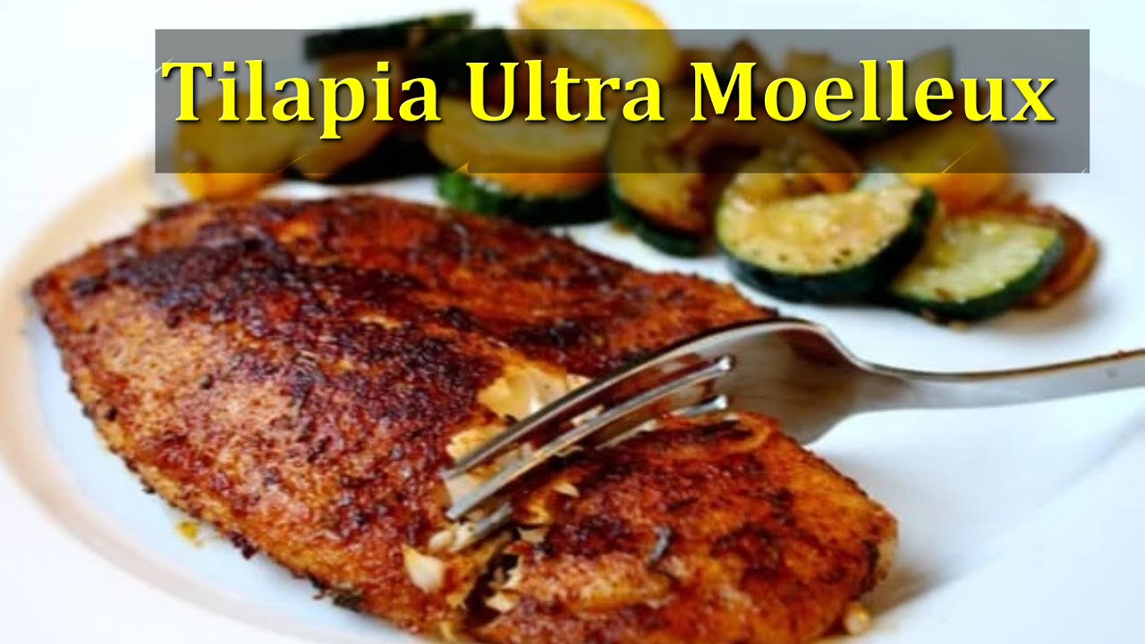 Tilapia au Four Croustillant 🔥 Recette Facile, Rapide et Délicieuse