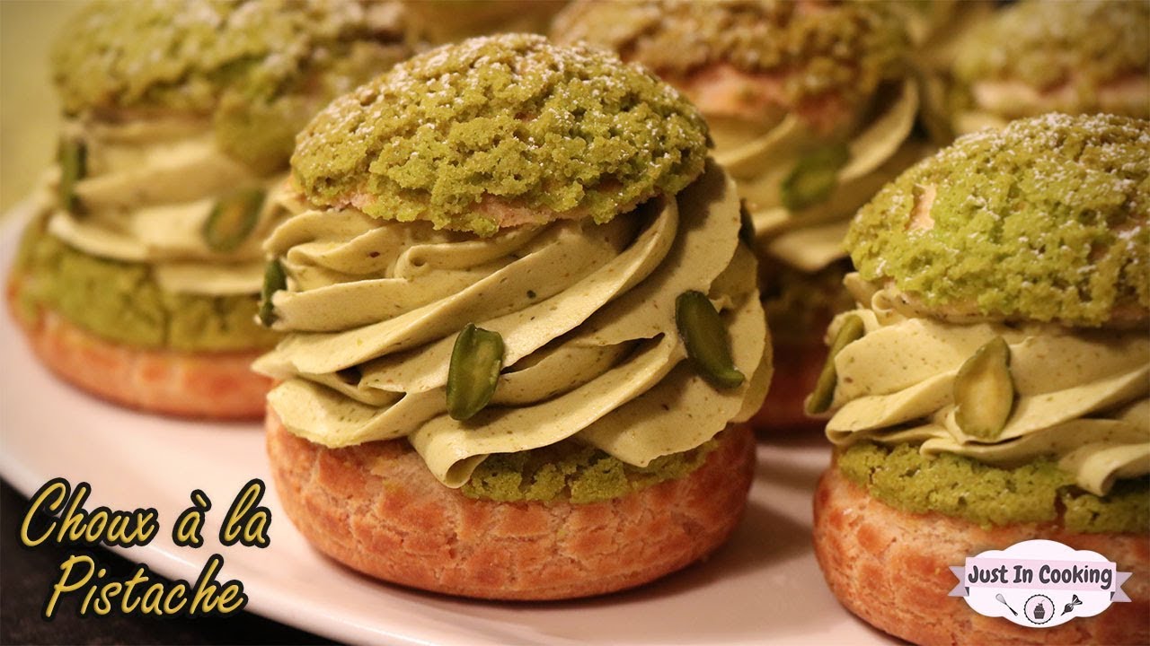 Recette de Choux à la Pistache