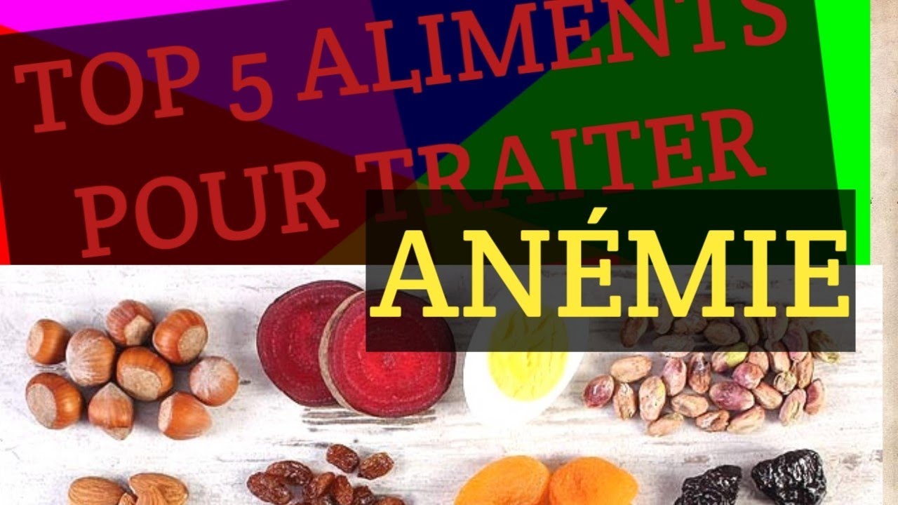 TOP 5 ALIMENTS RICHES EN FER POUR GUERIR DE L'ANEMIE RAPIDEMENT EN 2020