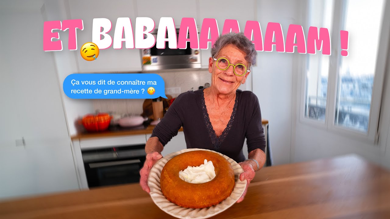 👵✨ Secret de Grand-Mère : La Recette du Baba ! Facile & Irrésistible 🍰