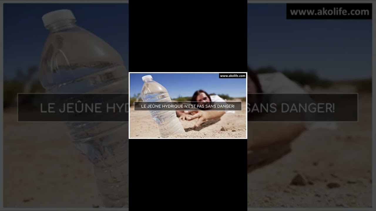 Le guide ultime du jeûne hydrique d'après la science Part 24 #shorts