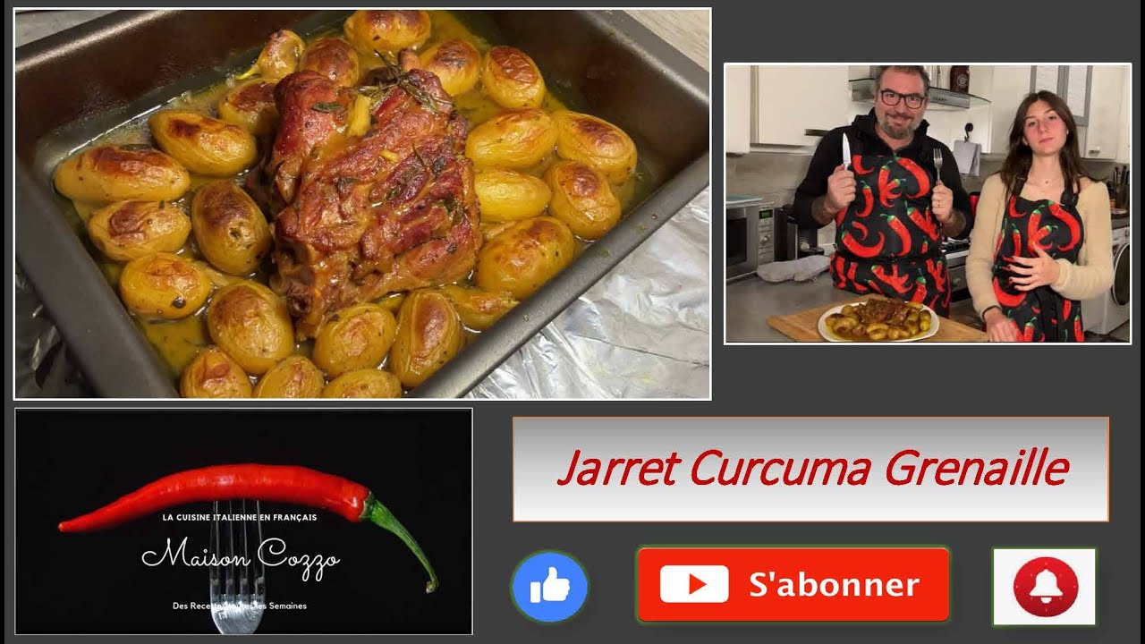 JARRET DE PORC AU FOUR AVEC CURCUMA😋😋😋