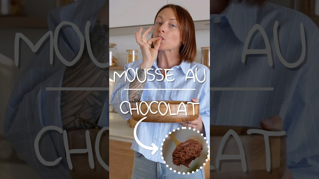 MOUSSE AU CHOCOLAT MAISON FACILE & GOURMANDE ! 🍫