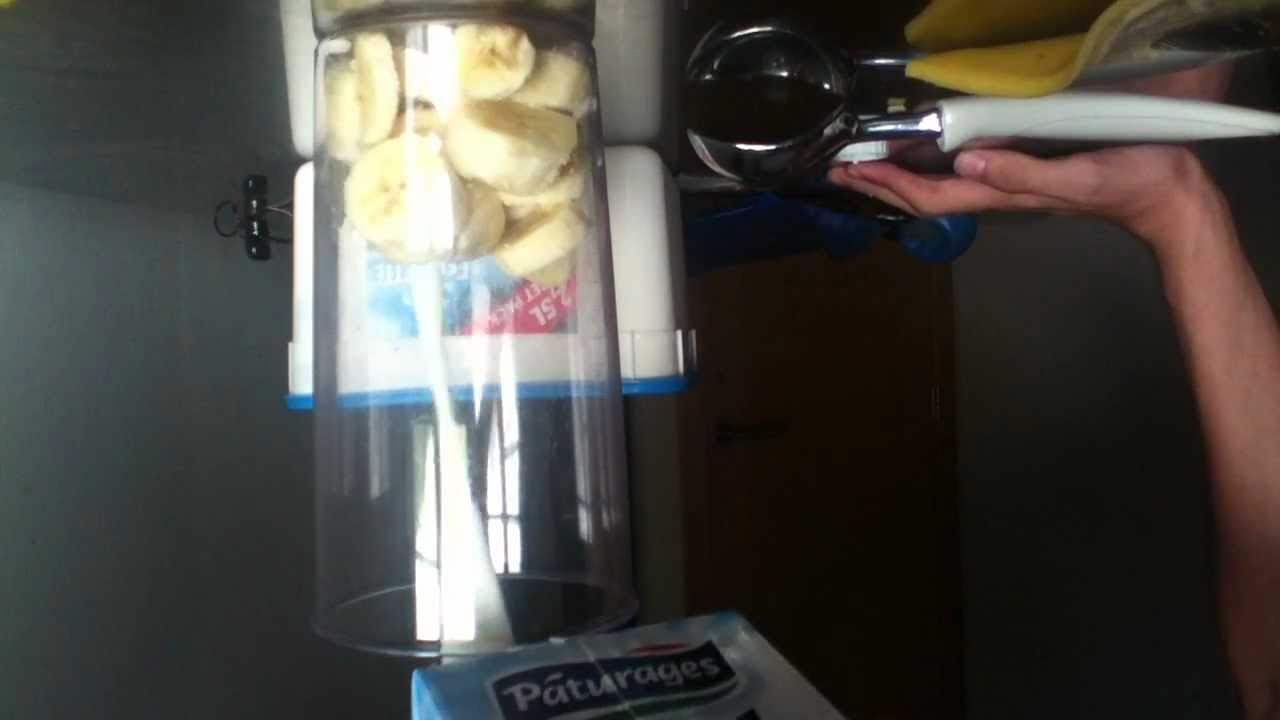Recette milk shake à la banane