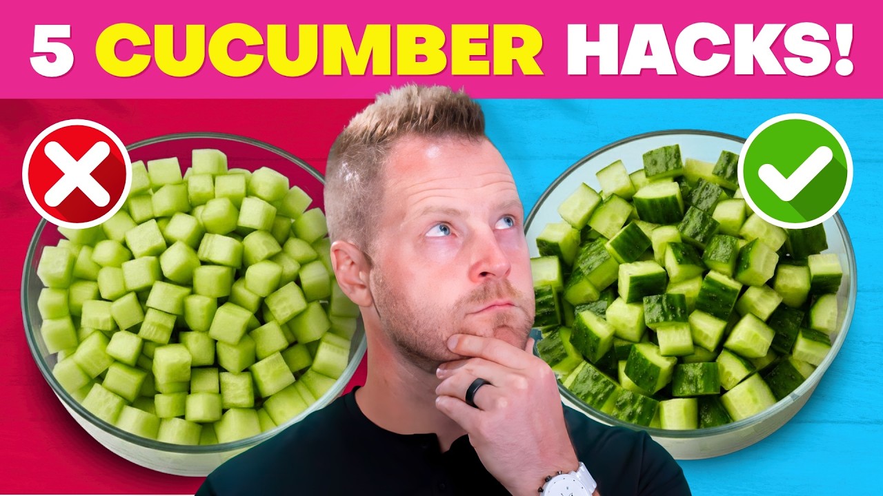 Eat A Cucumber A Day To Lose Stubborn Belly Fat!