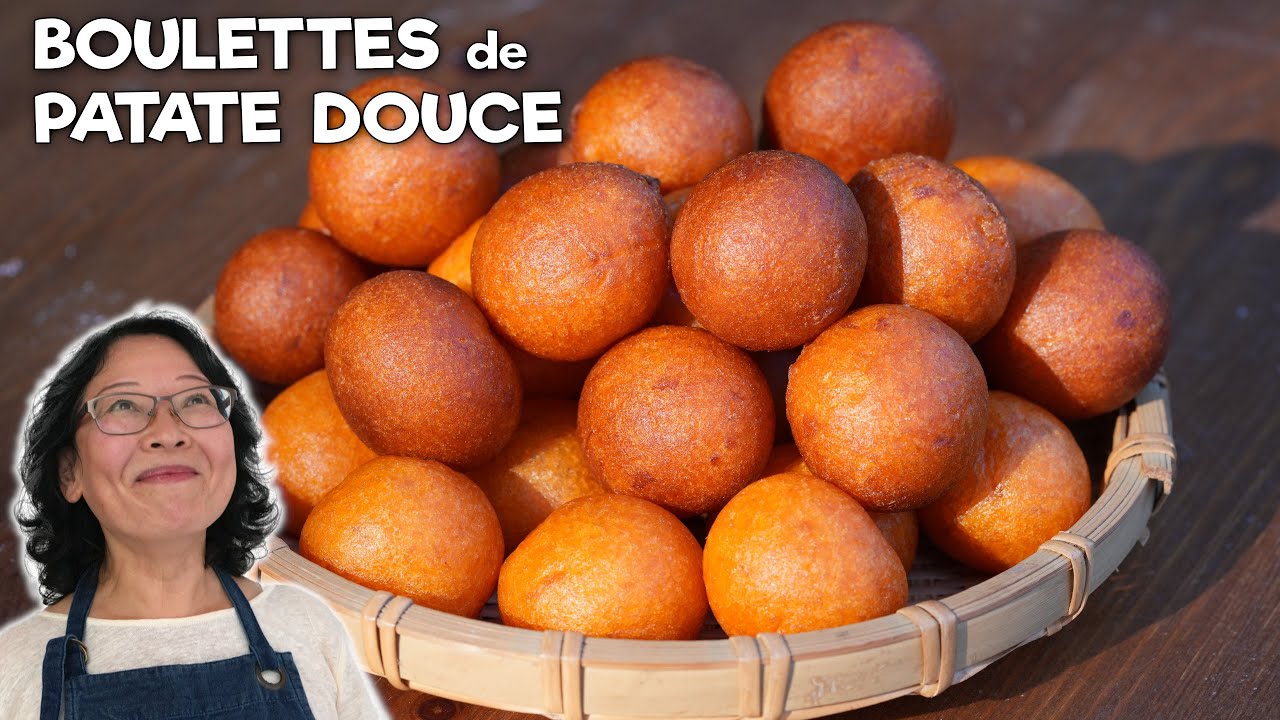 Boulettes de Patate Douce 🍠 Douceurs Croustillantes et Moelleuses – Street Food Thaï Facile