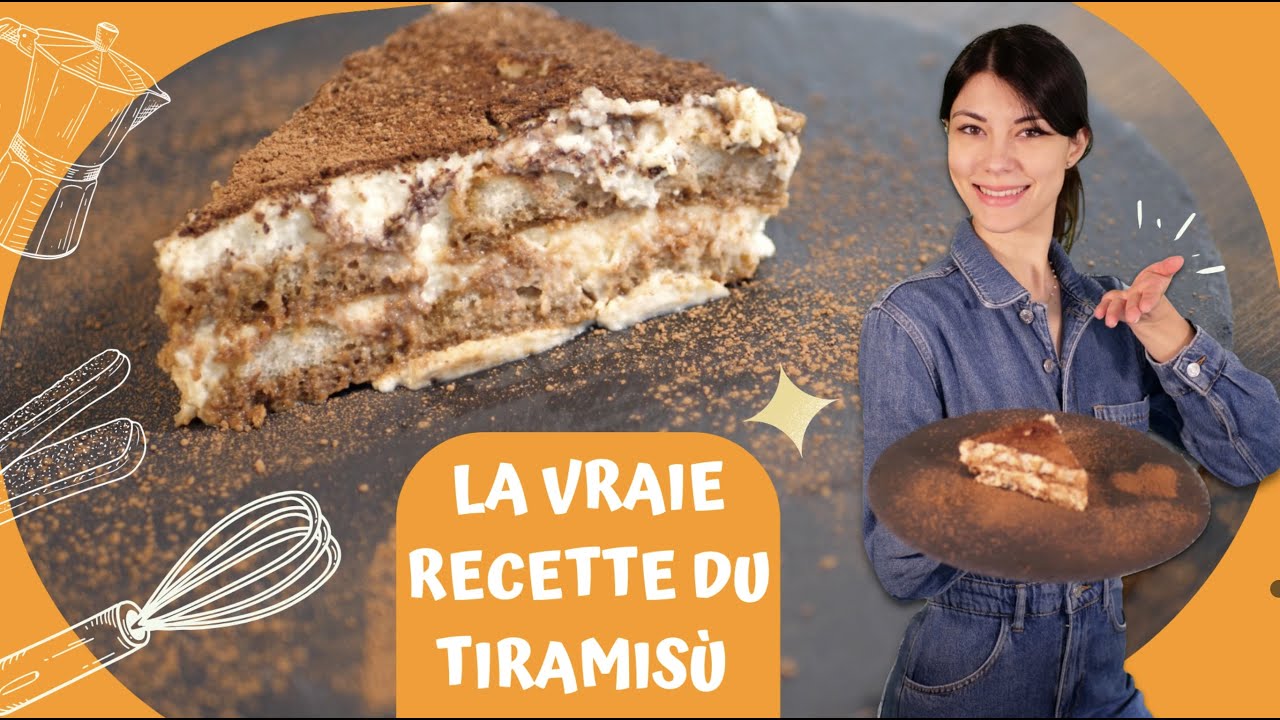🇮🇹 La VRAIE recette du tiramisu italien traditionnel! Apprends l'italien en cuisinant #1