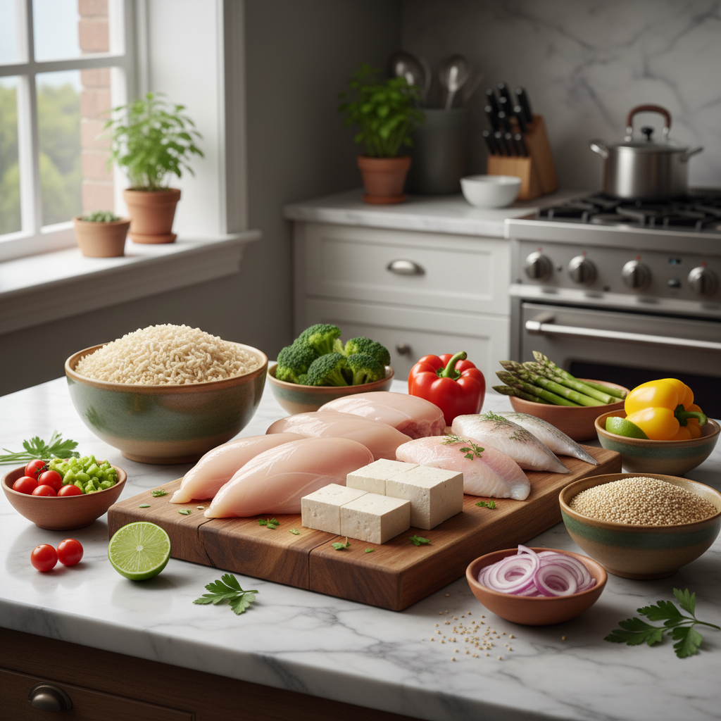 découvrez des idées simples et équilibrées pour préparer un dîner sain et délicieux ce soir, parfaites pour toute la famille.