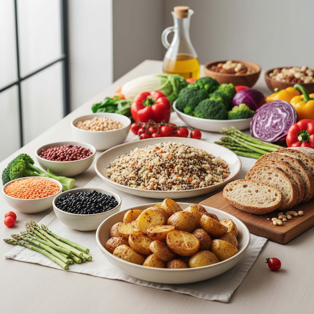 découvrez comment le régime végétalien favorise une meilleure perte de poids que le régime méditerranéen, même en incluant pommes de terre et céréales dans l'alimentation.