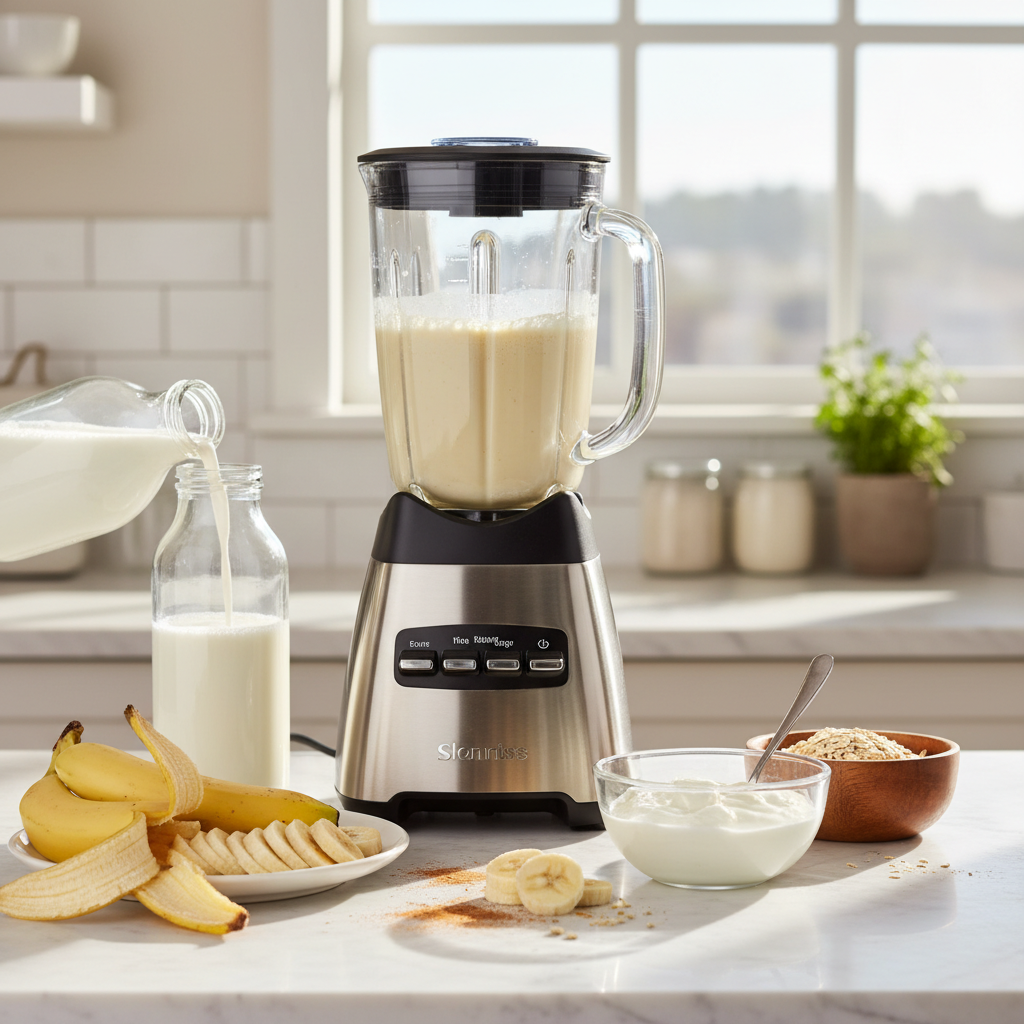 découvrez notre recette de milkshake banane, une boisson douce et énergétique parfaite pour se rafraîchir et faire le plein d'énergie pendant l'été.