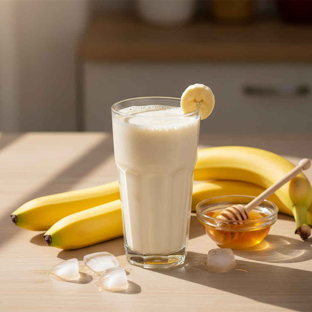 découvrez notre recette facile de milkshake banane, une boisson douce et énergétique parfaite pour se rafraîchir et faire le plein de vitalité durant l'été.