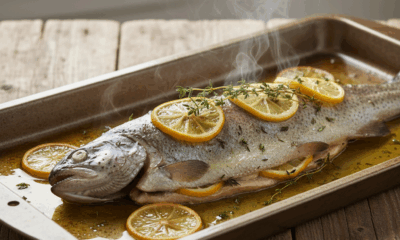 découvrez une recette de truite au four simple, saine et délicieuse, parfaite pour des repas savoureux et équilibrés en toute simplicité.