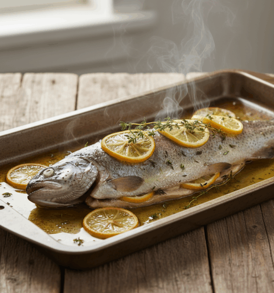 découvrez une recette de truite au four simple, saine et délicieuse, parfaite pour des repas savoureux et équilibrés en toute simplicité.