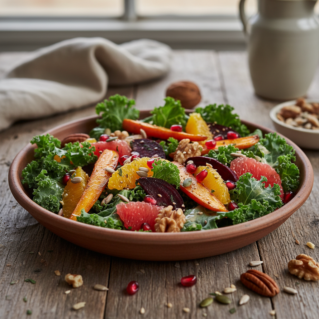 découvrez des idées de salades d'hiver vitaminées et complètes pour allier plaisir et santé. recettes gourmandes et équilibrées pour vous régaler toute la saison.