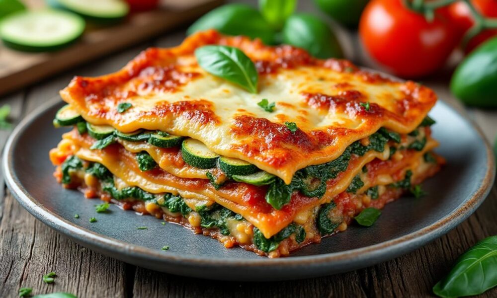 découvrez notre recette de lasagnes aux légumes, un plat équilibré et savoureux, idéal pour un repas sain et gourmand en famille.