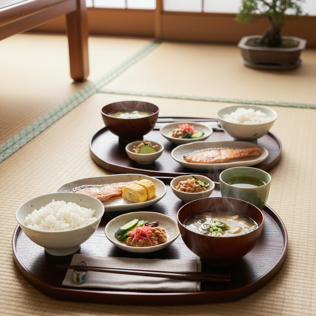 découvrez les traditions du petit déjeuner japonais et les plats typiques que l'on savoure le matin au japon, entre saveurs authentiques et équilibre nutritionnel.