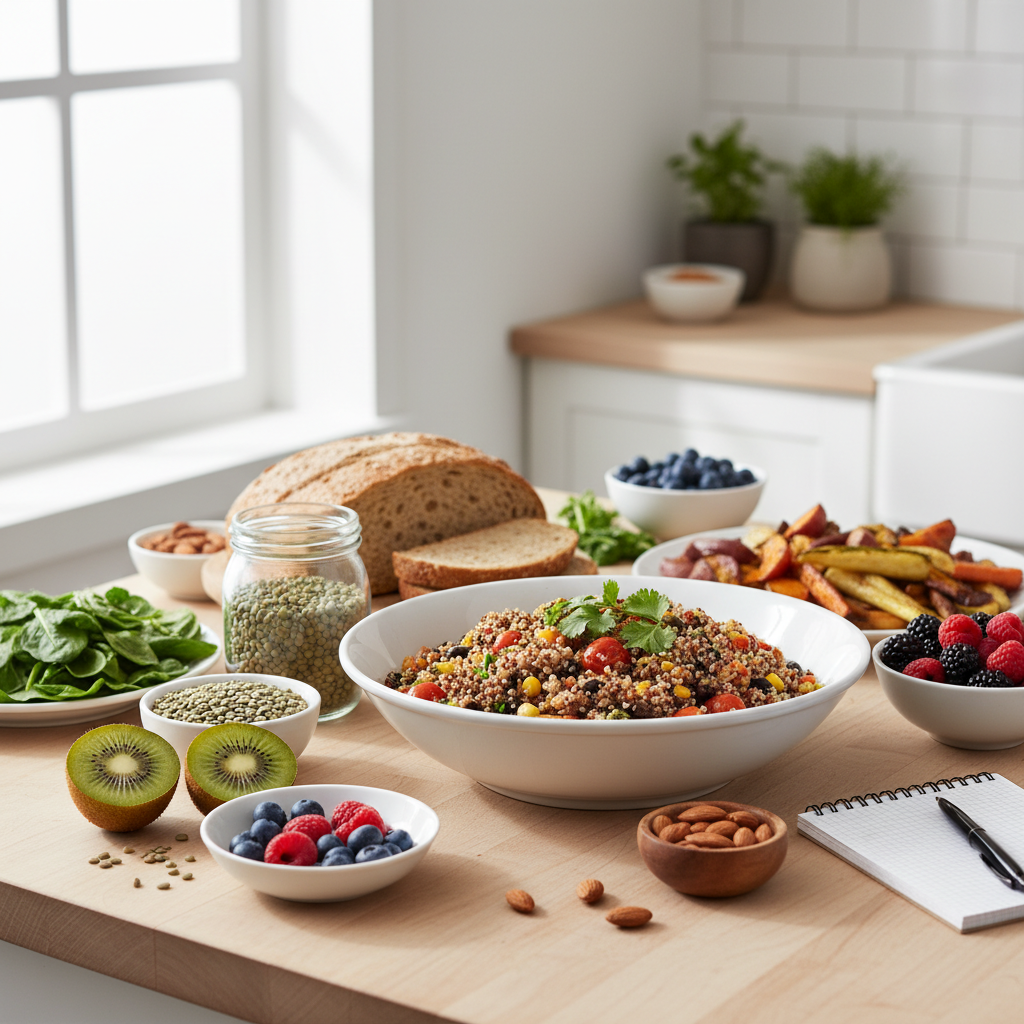 découvrez un plan alimentaire riche en fibres sur 30 jours, conçu par une diététicienne pour éliminer efficacement la graisse viscérale et améliorer votre santé digestive.