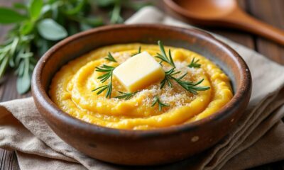 apprenez à préparer une polenta crémeuse et savoureuse, inspirée des recettes traditionnelles italiennes, pour un plat réconfortant et authentique.