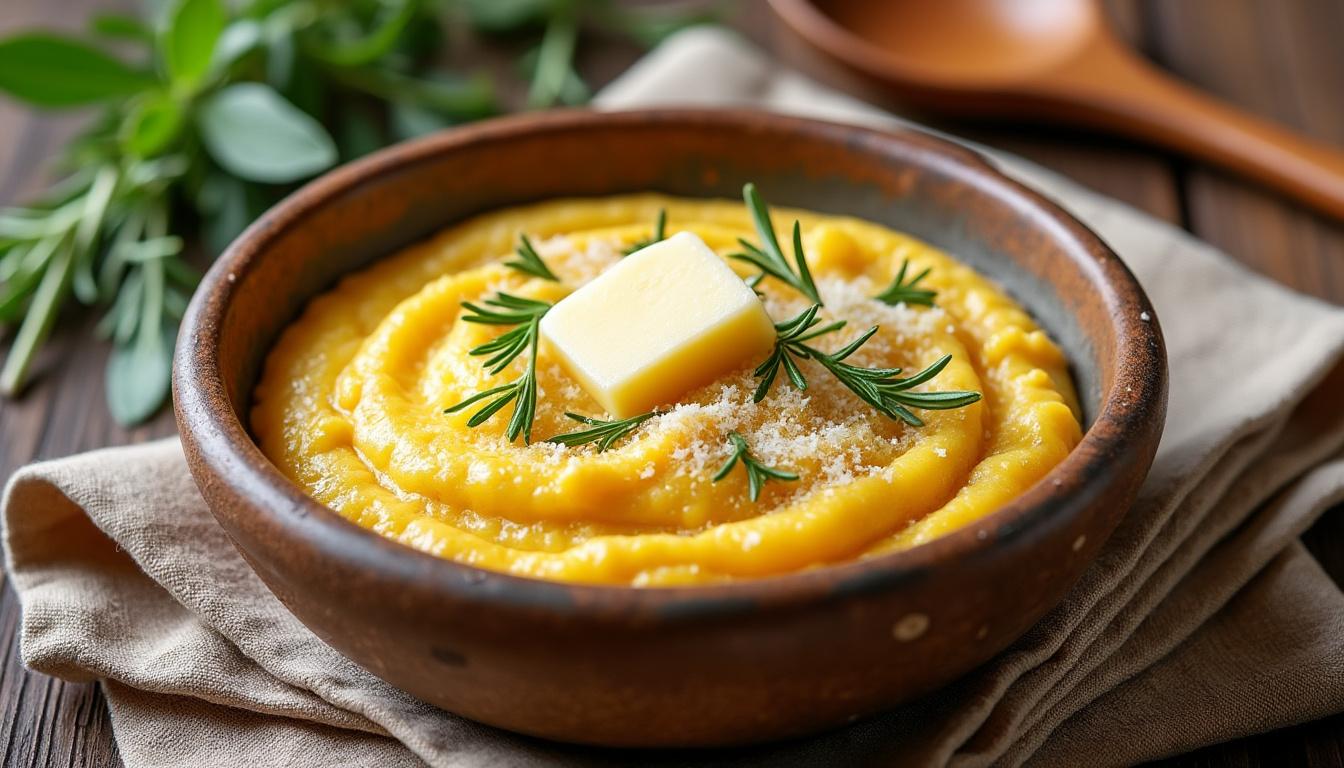 apprenez à préparer une polenta crémeuse et savoureuse, inspirée des recettes traditionnelles italiennes, pour un plat réconfortant et authentique.