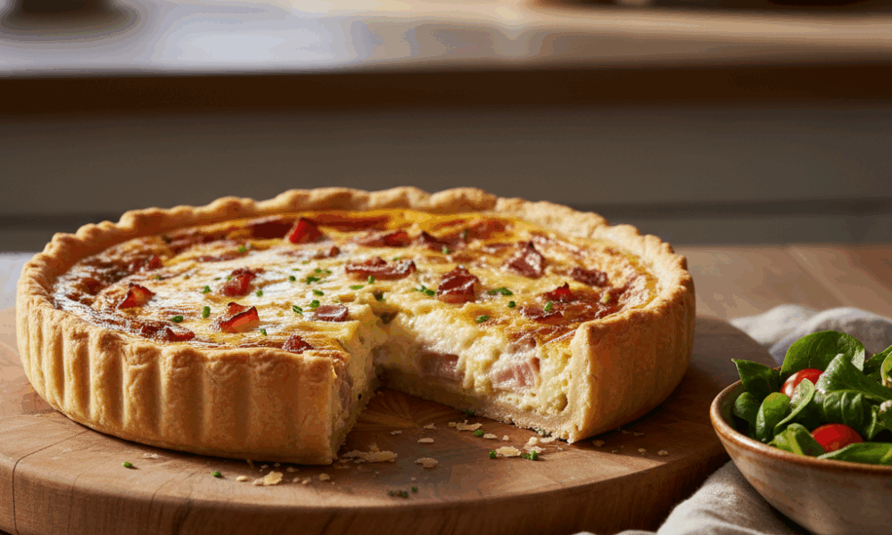 découvrez notre recette facile pour réussir la vraie quiche lorraine maison. suivez nos conseils simples pour une quiche savoureuse et authentique à chaque fois !