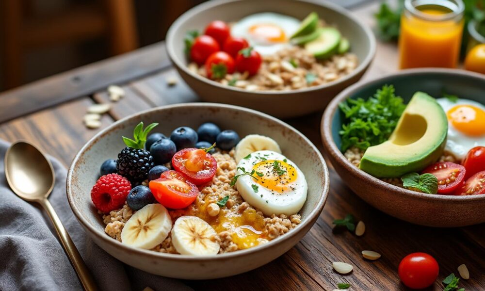 découvrez nos recettes savoureuses avec flocons d’avoine, sucrées et salées, pour satisfaire toutes vos envies gourmandes, healthy et faciles à préparer.