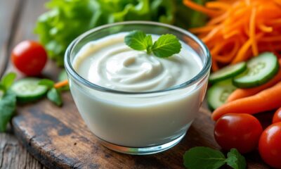 découvrez notre recette rapide et crémeuse de sauce salade au yaourt, idéale pour sublimer vos crudités et apporter fraîcheur à vos repas.