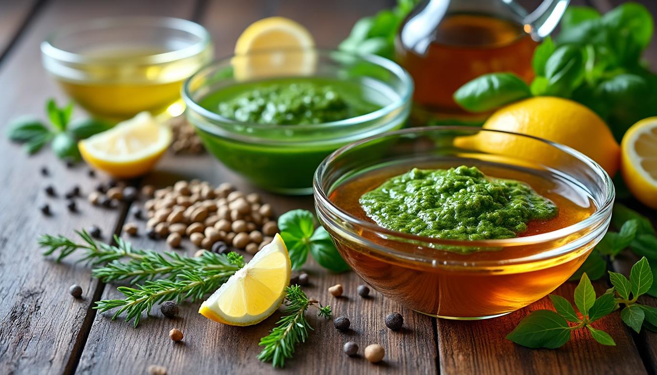 découvrez nos recettes de vinaigrettes maison simples et légères pour sublimer vos salades. des sauces fraîches et faciles à préparer, à tester absolument !