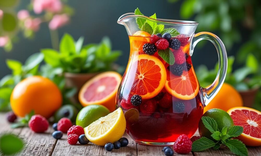découvrez notre recette facile de sangria, la boisson fruitée emblématique de l’été, pour régaler vos invités avec un cocktail rafraîchissant et coloré.