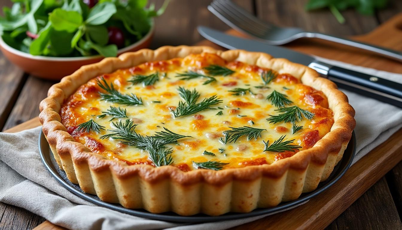 découvrez notre recette de quiche au thon, rapide, économique et délicieuse, parfaite pour un repas savoureux et réussi en toute simplicité.